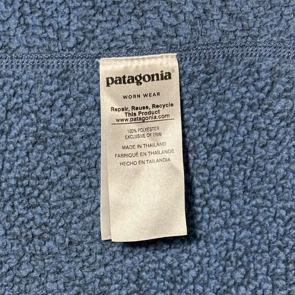 Patagonia Better Sweater 1/4-Zip in Woolly Blue XL - Picture 4 of 6